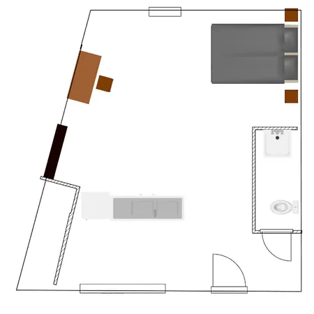 Einzimmerwohnung - Selbstversorgerhof Apartment *